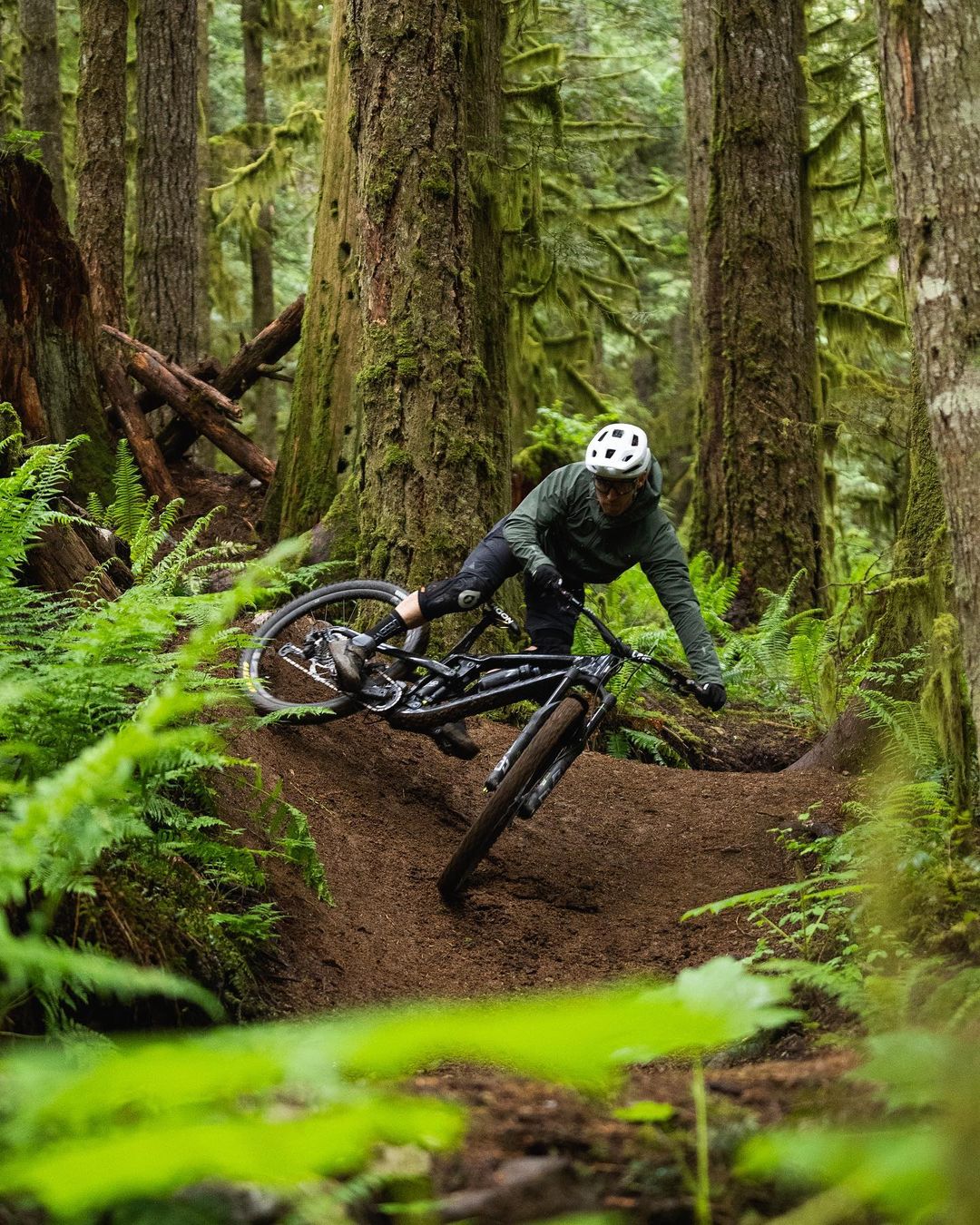 GoPro Downhill MTB Chase with FPV Drone British Columbia with