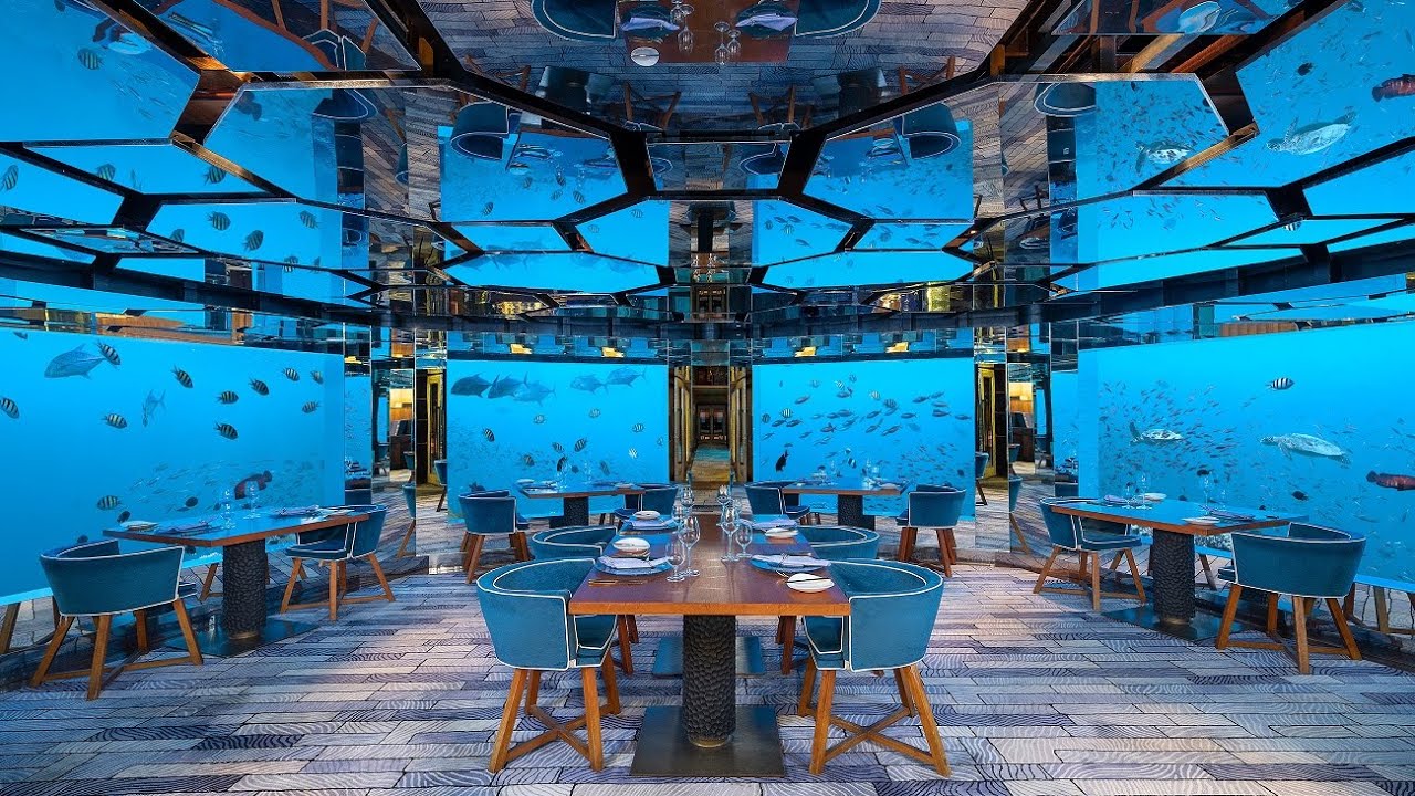 Underwater restaurant in the Maldives | Surreal fine dining experience – Shock Mansion