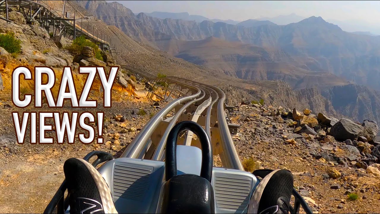 Jais Sledder POV INSANE Roller Coaster Down a Mountain in the