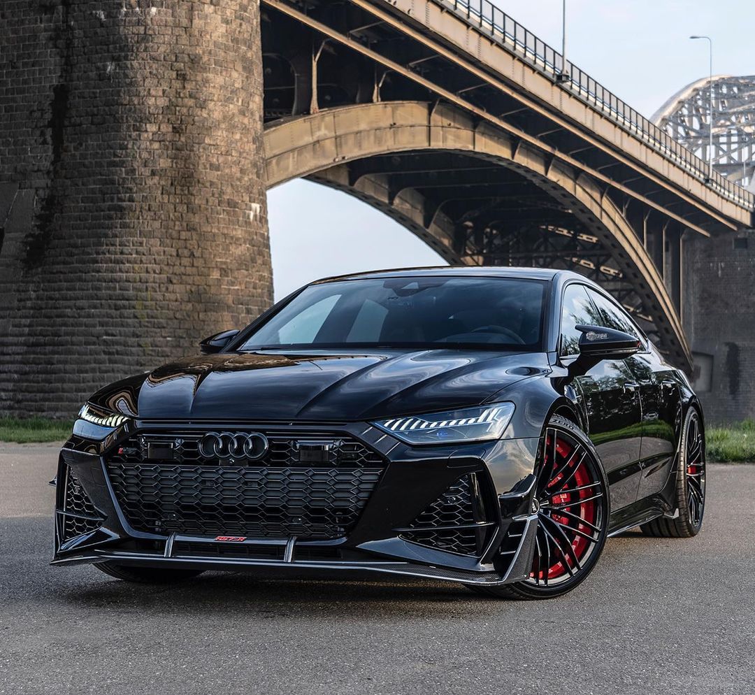 MURDERED OUT! 2021 AUDI RS7-R 740HP ABT 1of125! – AS DARTH VADER AS IT ...