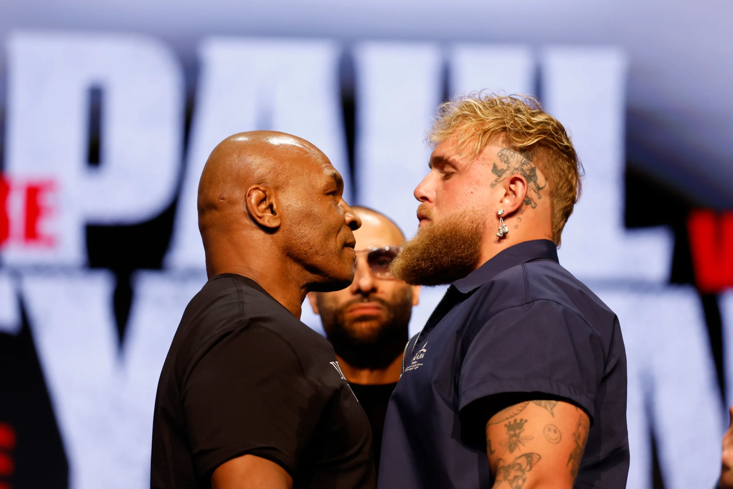 Mike Tyson Vs Jake Paul Press Conference HIGHLIGHTS & Face Off – Shock ...